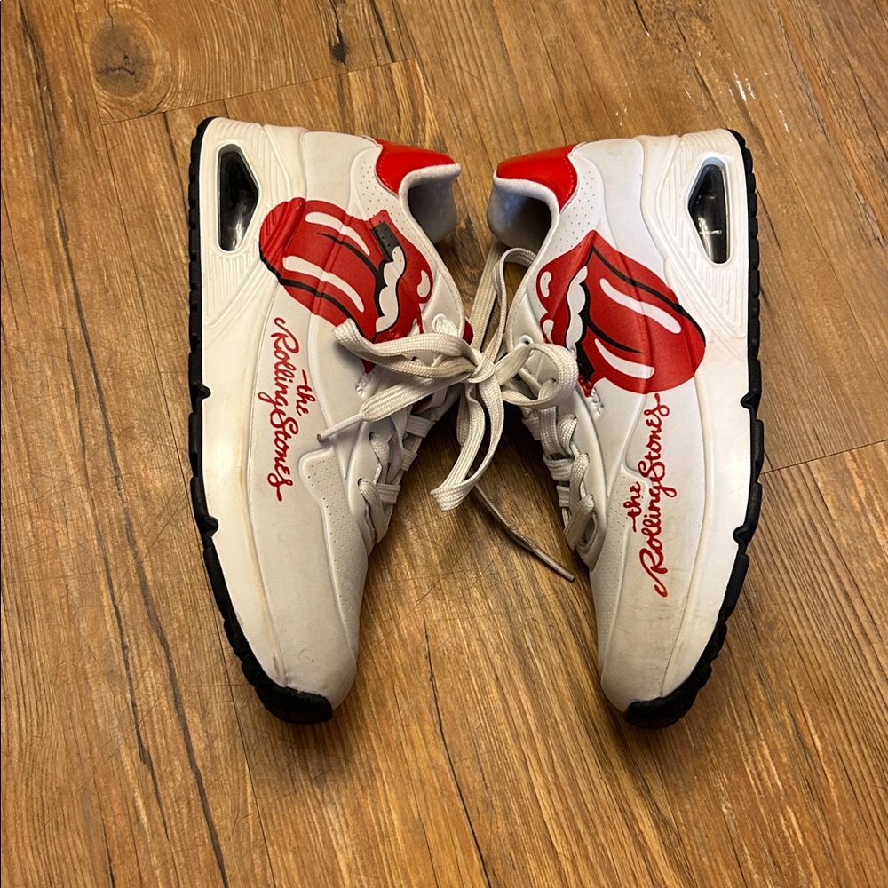 Skechers Rolling Stones Women’s Shoes White Size 6.5